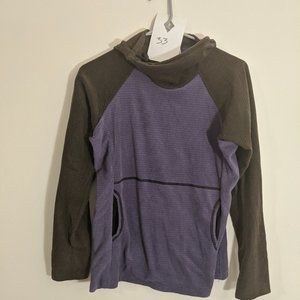 melanzana micro grid hoodie